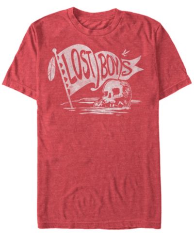 Футболка Disney Men's Peter Pan The Lost Boys Skull Clan Banner Short Sleeve