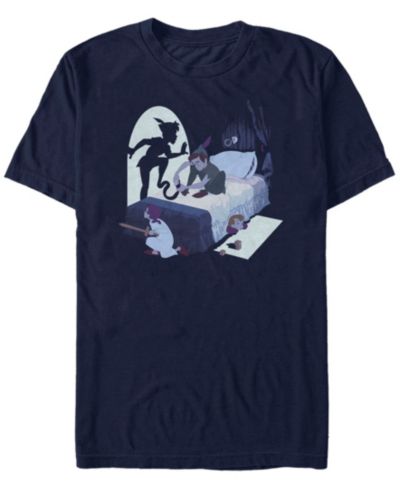 Disney Мужская футболка Peter Pan Pan's Shadow, Short Sleeve