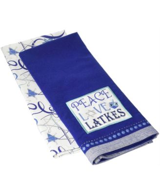 Набор кухонных полотенец Design Imports Peace Love Latkes