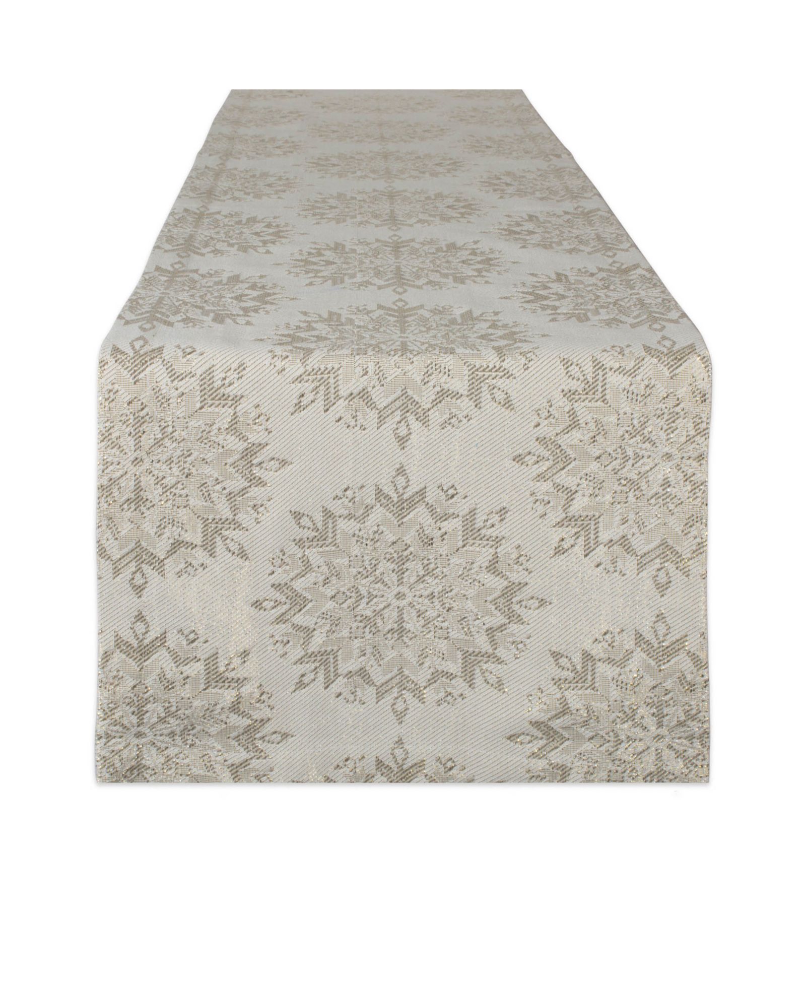 Декоративная дорожка для стола Design Imports Winter Sparkle Jacquard