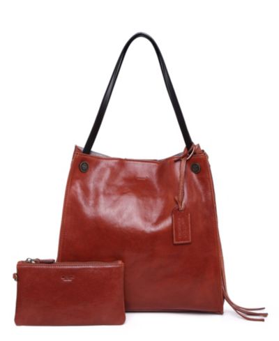 Женская кожаная сумка через плечо OLD TREND Daisy Large Crossbody Tote