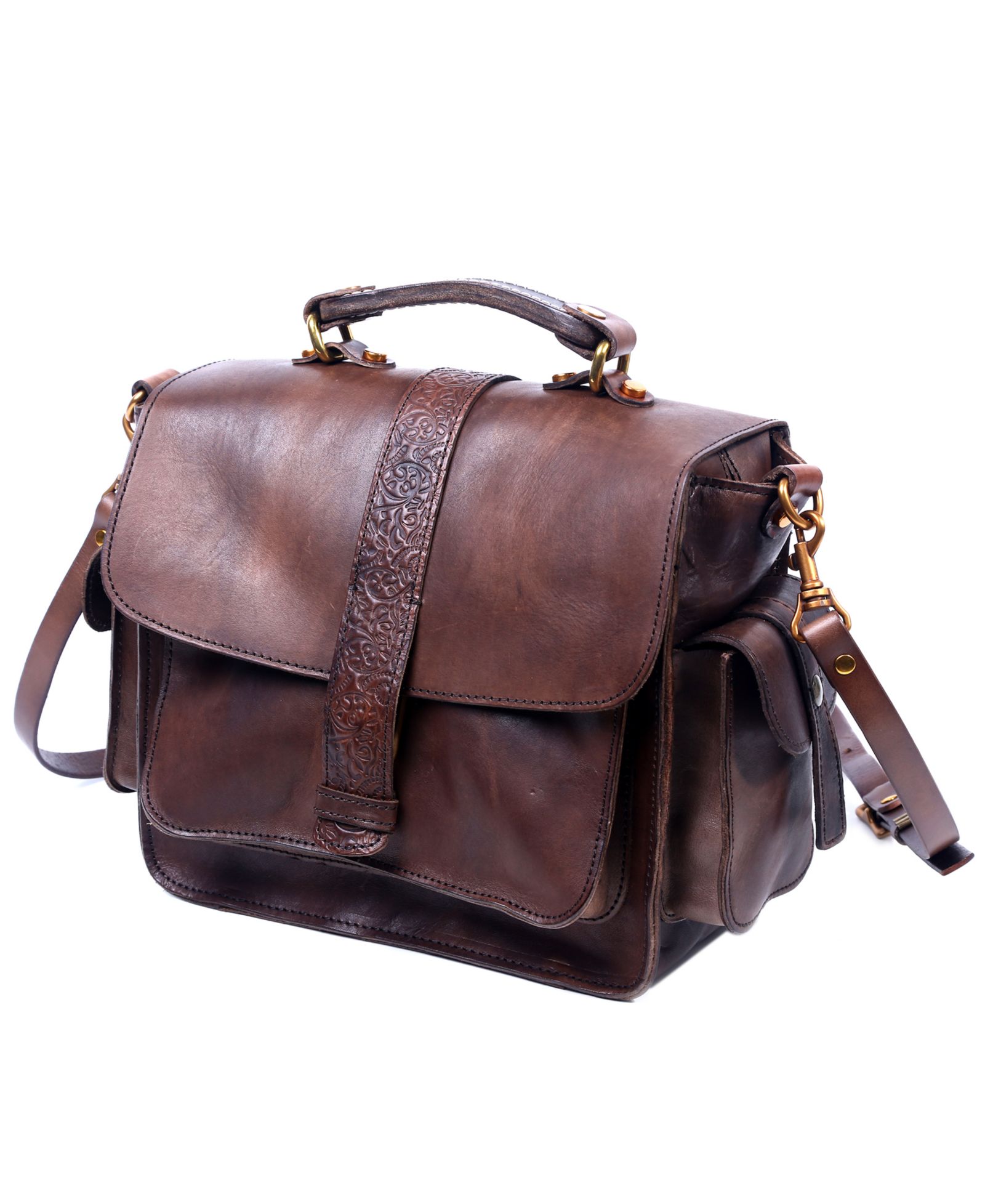OLD TREND Women's Genuine Leather Valley Breeze Crossbody Bag