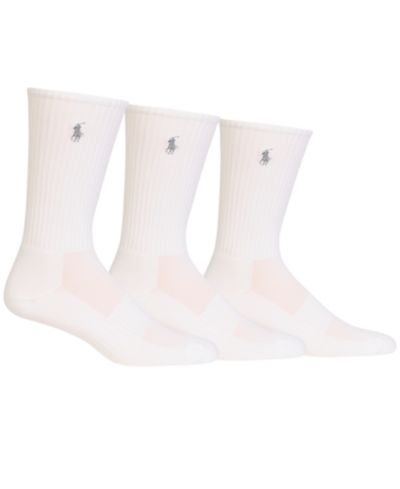 Polo Ralph Lauren Мужские технические носки Crew, 3 шт