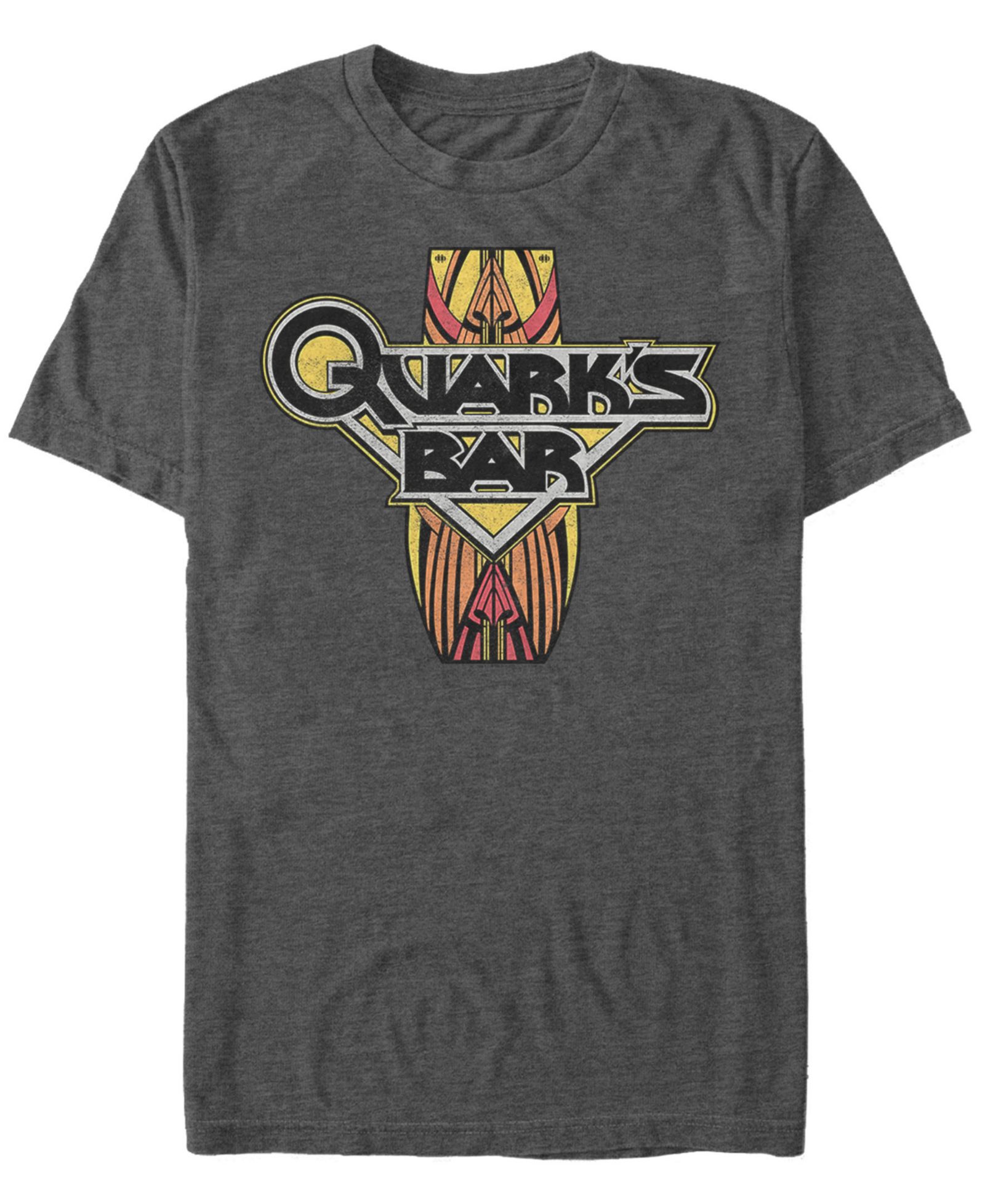 Мужская футболка Fifth Sun Star Trek Men's Deep Space Nine Quarks Bar Logo Short Sleeve
