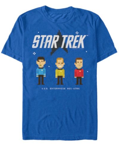 Футболка Star Trek Men's The Original Series Pixelated Crew Short Sleeve