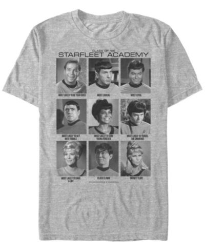 Star Trek Мужская футболка с коротким рукавом Starfleet Academy