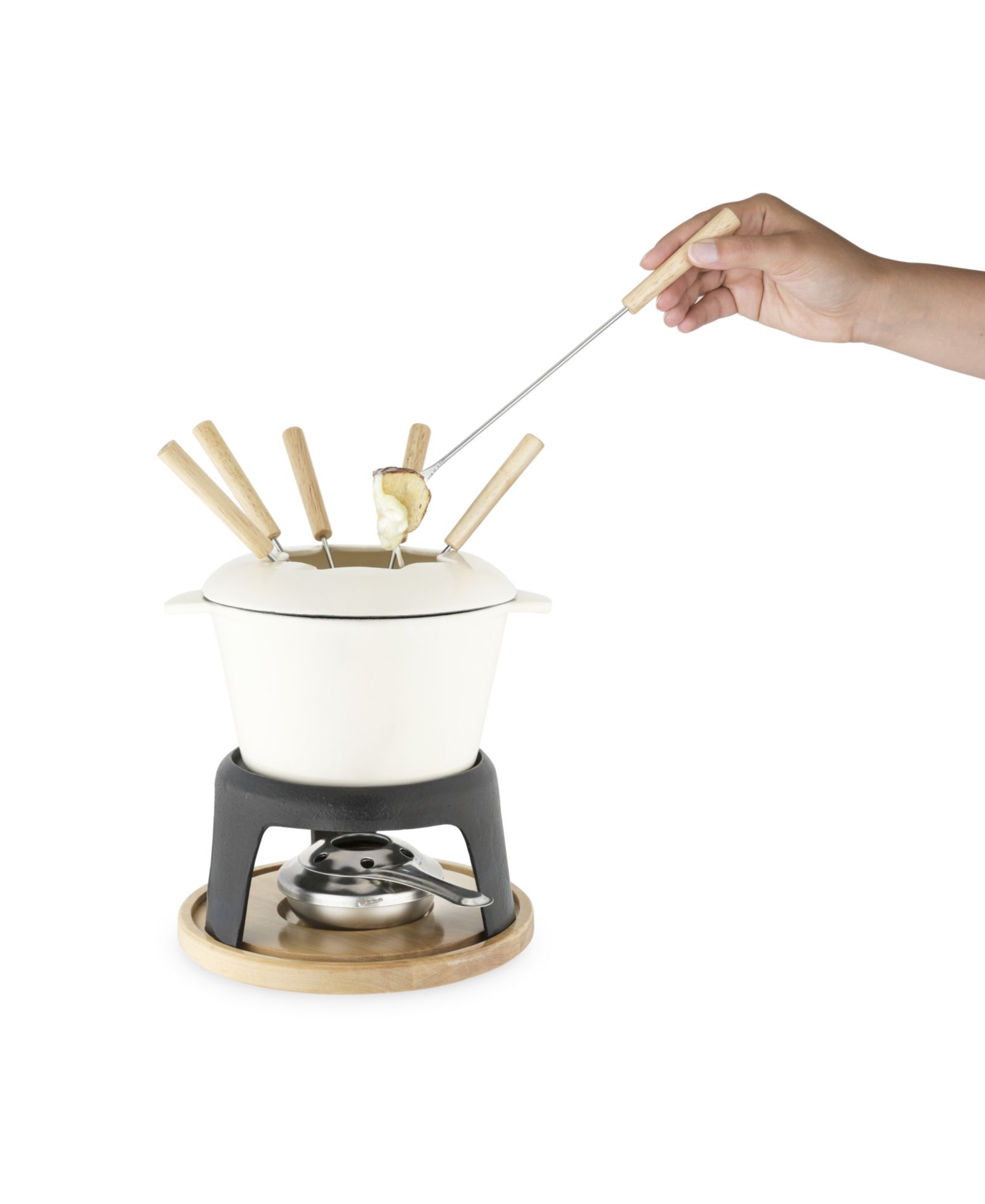 Twine Cast Iron Fondue Set