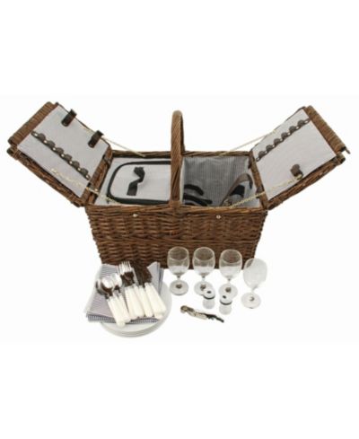 Twine корзина для пикника Wicker Picnic Basket