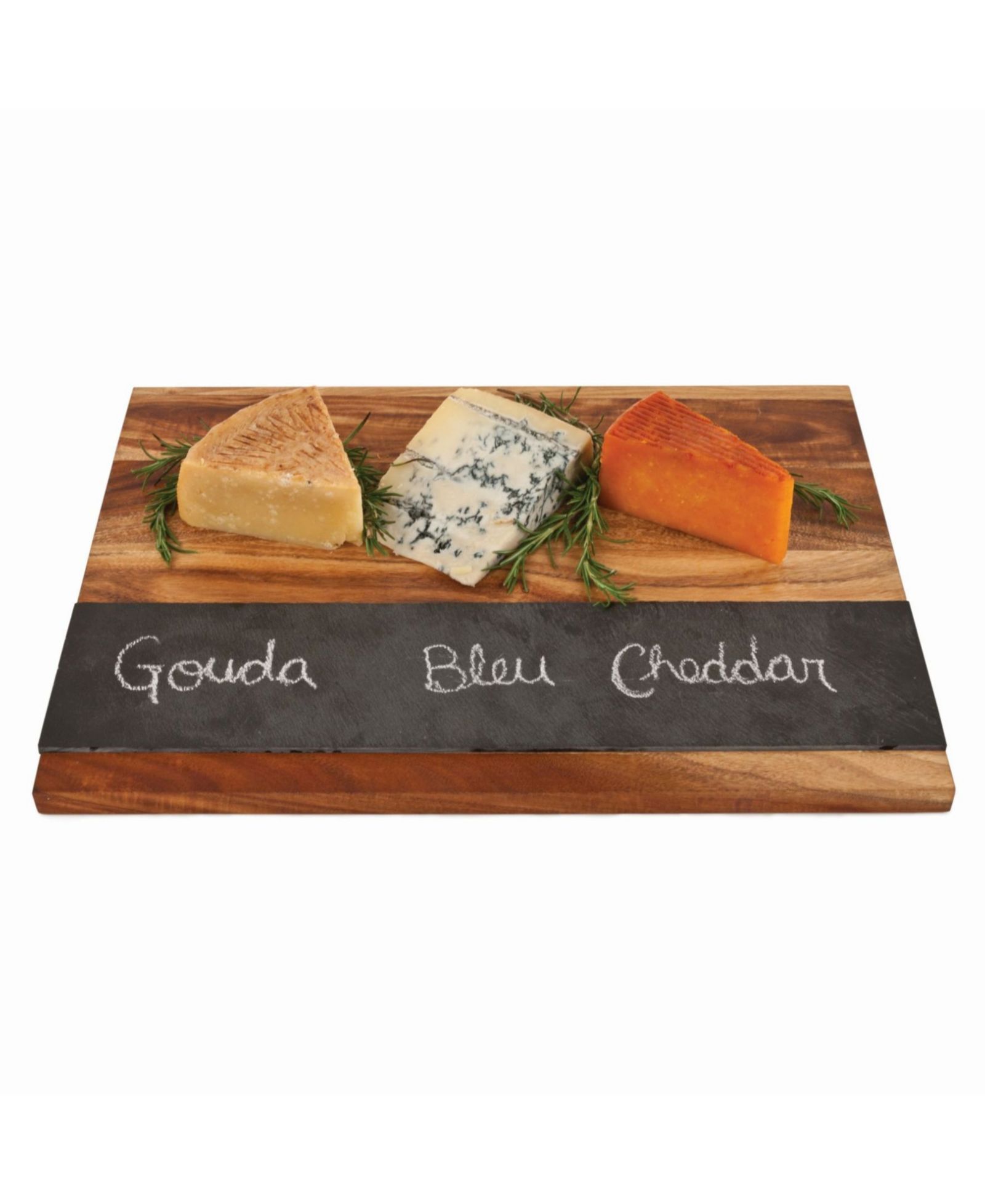 Twine Wood with Slate Cheese and Charcuterie Board