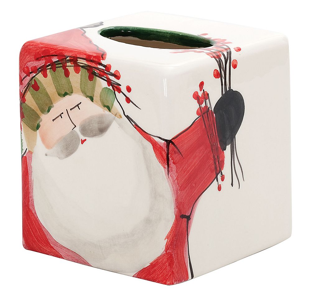 Vietri Коробка для салфеток Old St. Nick