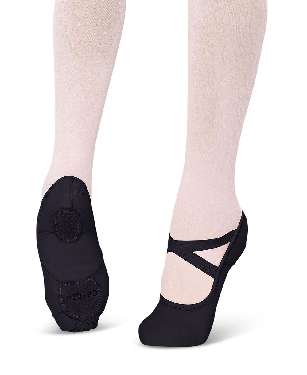 Capezio Детский Hanami Canvas Ballet Shoe Black