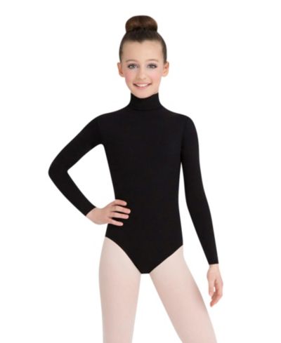 Детское боди Capezio Long Sleeve Turtleneck с кнопками
