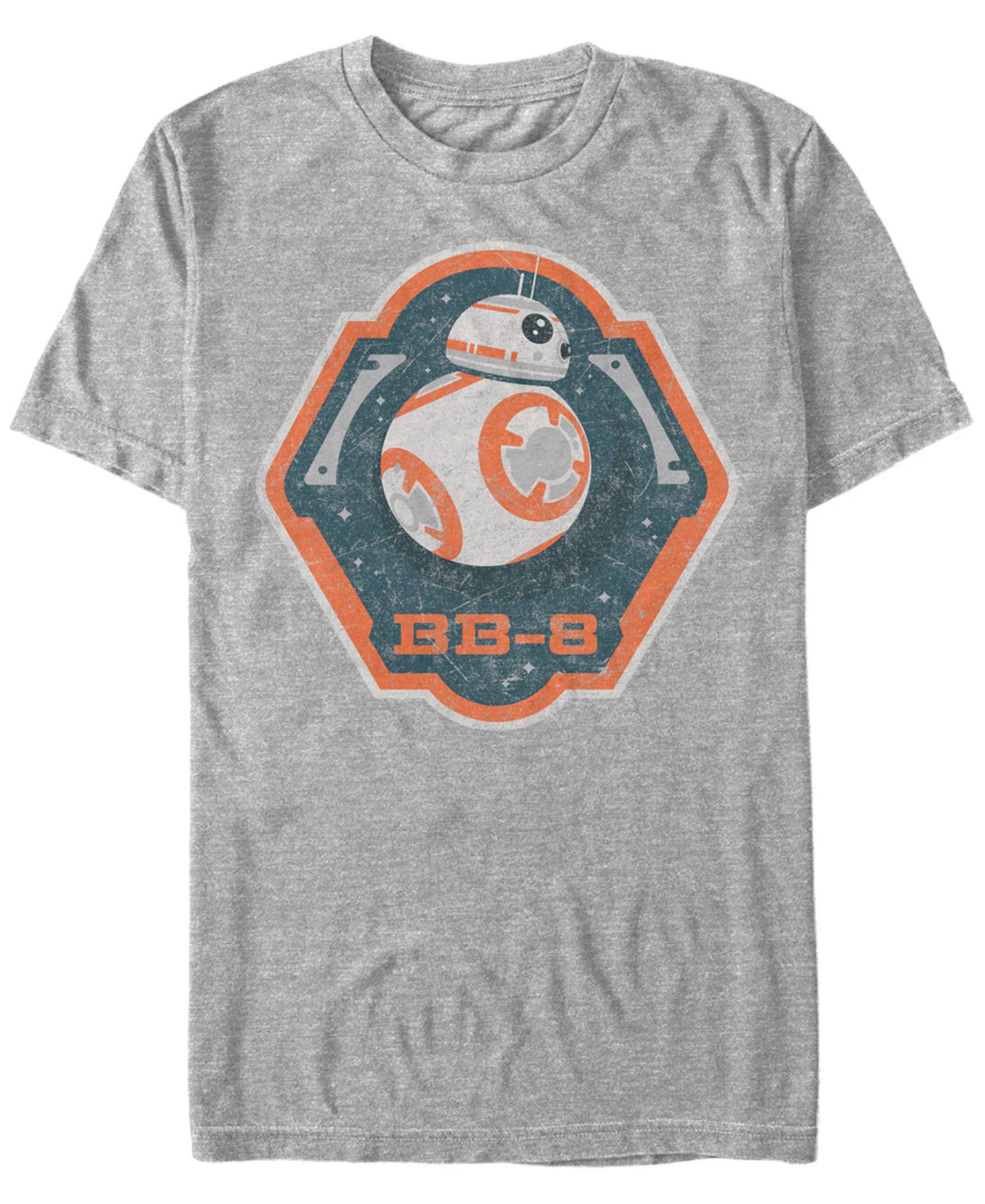 Футболка Star Wars Men's Bb-8 Badge Logo Short Sleeve