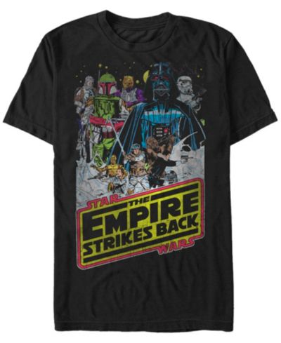Мужская футболка Star Wars Classic Empire Strikes Back с коротким рукавом