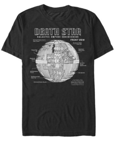 Fifth Sun Мужская футболка Star Wars Classic Death Star Galactic Engineering