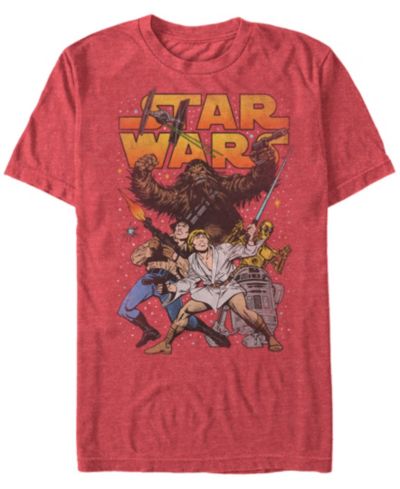 Мужская футболка Star Wars Classic Cartoon Good Guys с коротким рукавом