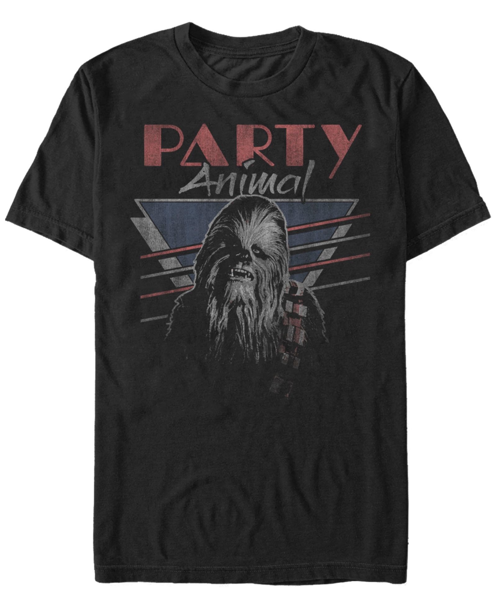 Star Wars Мужская футболка Classic Chewbacca Party Animal с коротким рукавом