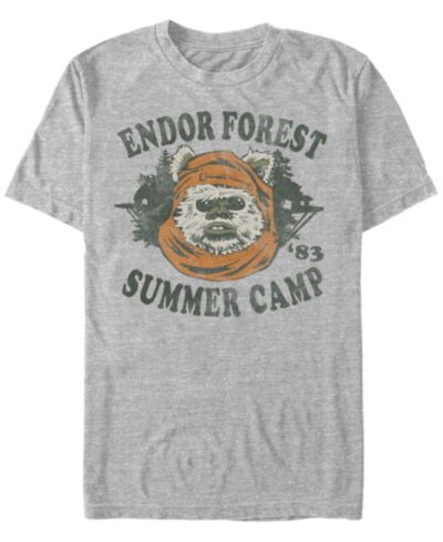 Star Wars Мужской Classic Ewok Summer Camp Short Sleeve T-Shirt