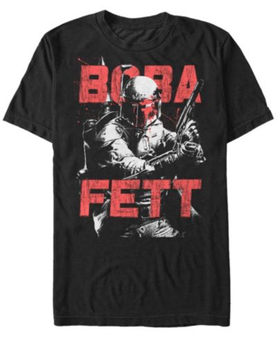 Мужская футболка Star Wars Classic Boba Fett Splatter Short Sleeve