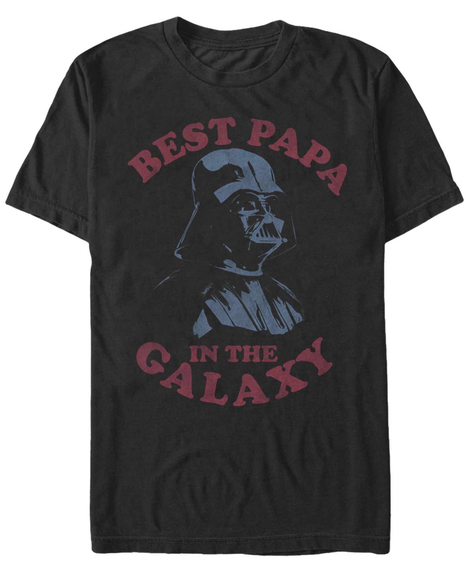 Star Wars Мужской Classic Darth Vader Best Papa In The Galaxy Short Sleeve T-Shirt