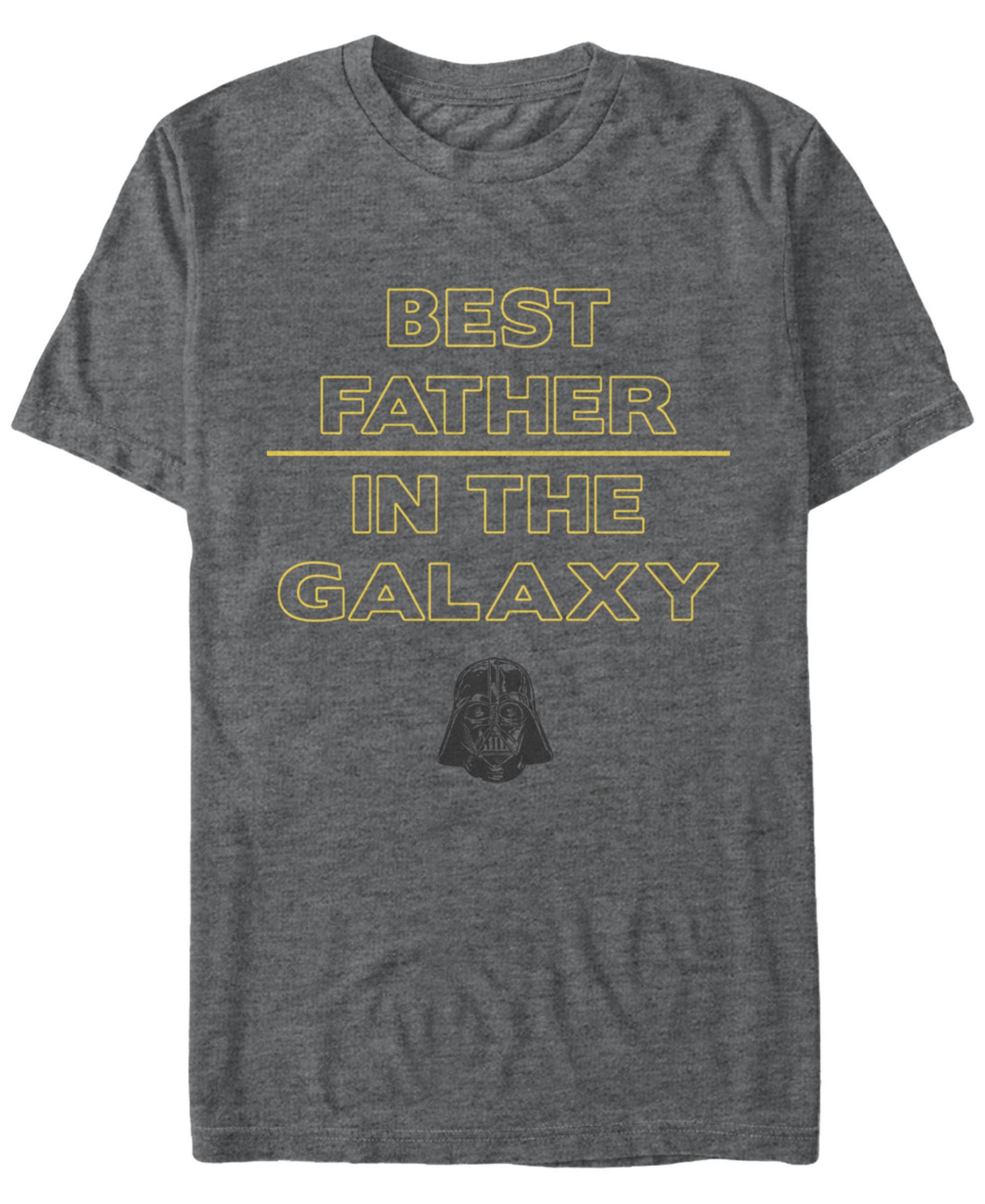Star Wars Men's Classic Best Father In The Galaxy Short Sleeve T-Shirt