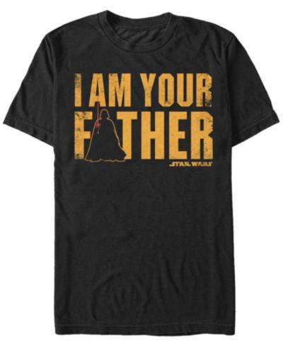 Мужская футболка Star Wars Classic Darth Vader I Am Your Father Short Sleeve T-Shirt