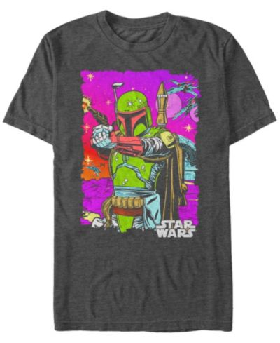 Star Wars Мужская футболка с принтом Boba Fett Short Sleeve