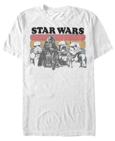 Мужская футболка Star Wars Classic Retro Darth Vader And Stormtroopers