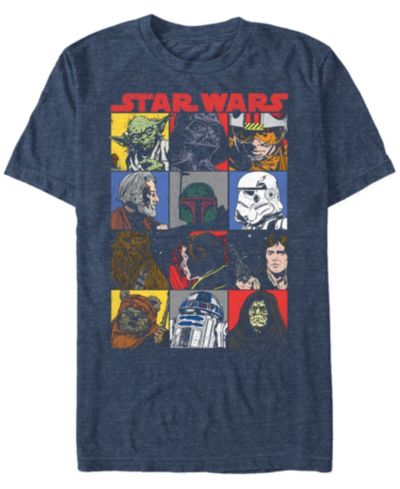 Star Wars Мужская футболка с персонажами комиксов