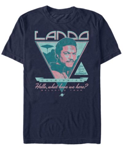 Мужская футболка Star Wars Classic Lando Calrissian Galactic Tour Short Sleeve