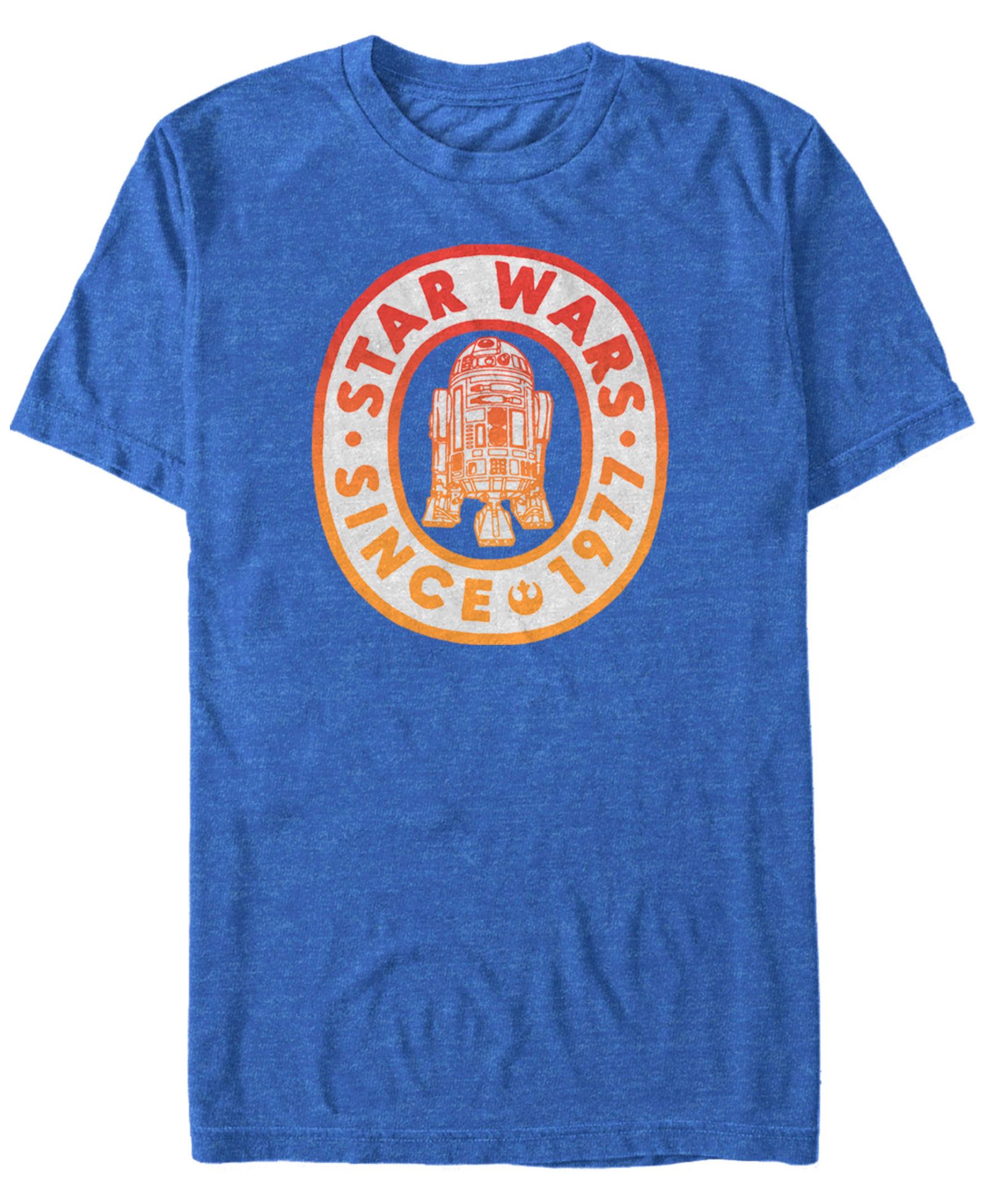 Мужская футболка Star Wars Classic R2-D2 Gradient Logo с коротким рукавом