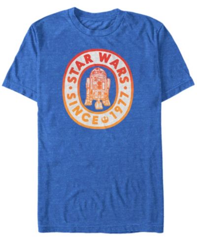 Мужская футболка Star Wars Classic R2-D2 Gradient Logo с коротким рукавом