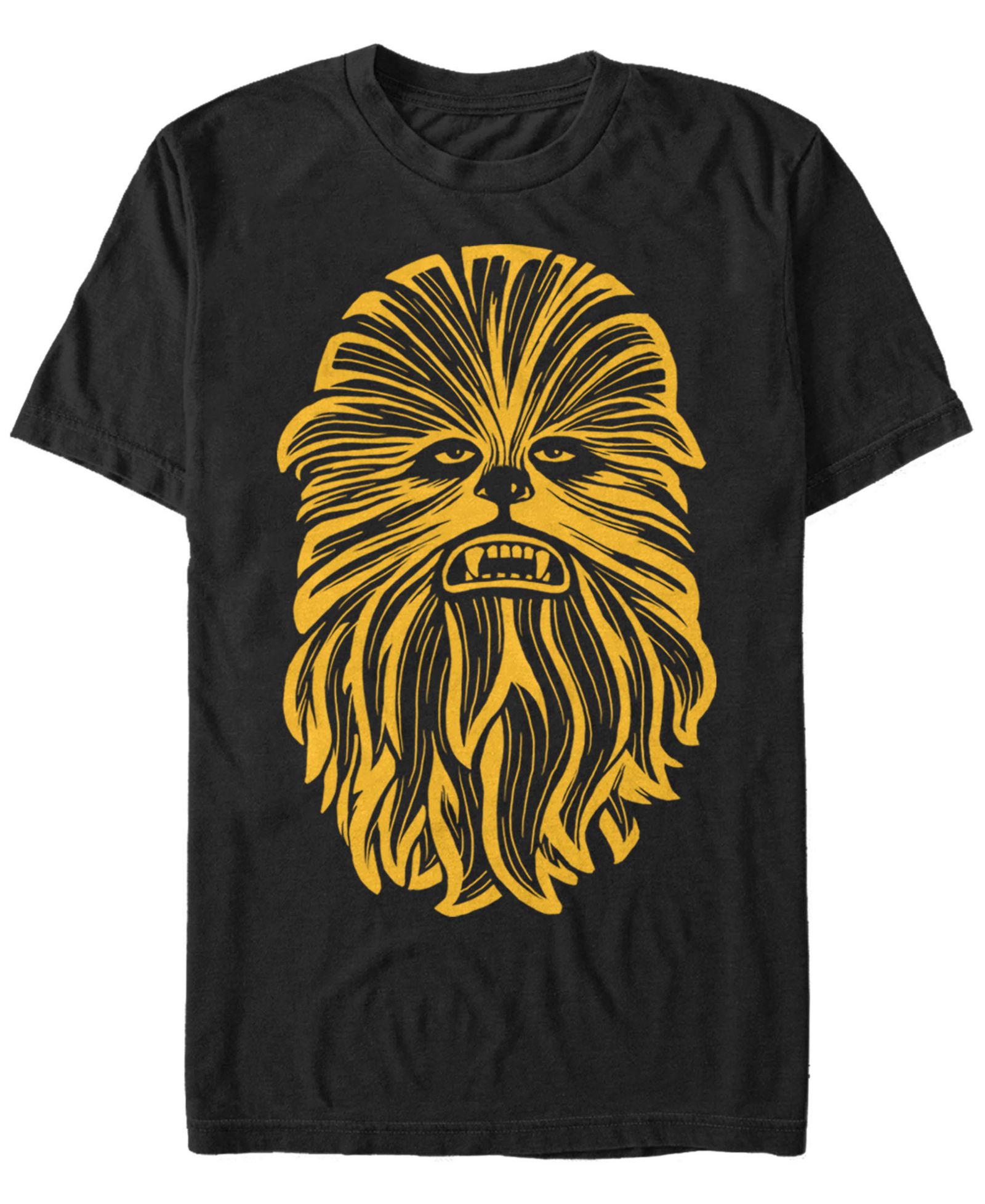 Star Wars Men's Classic Chewbacca Face Short Sleeve T-Shirt