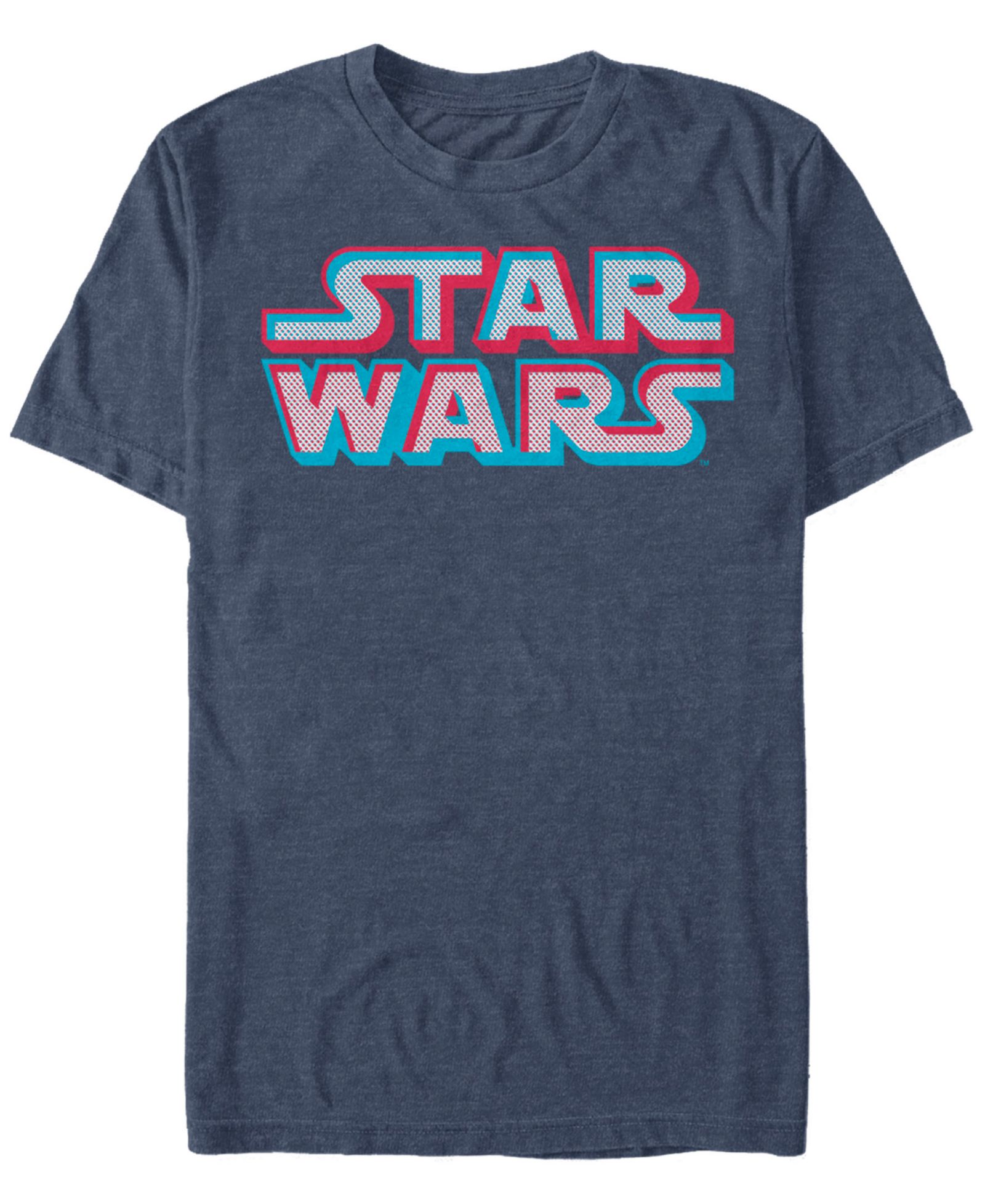 Star Wars Мужская футболка с принтом 3D Dot Title Logo