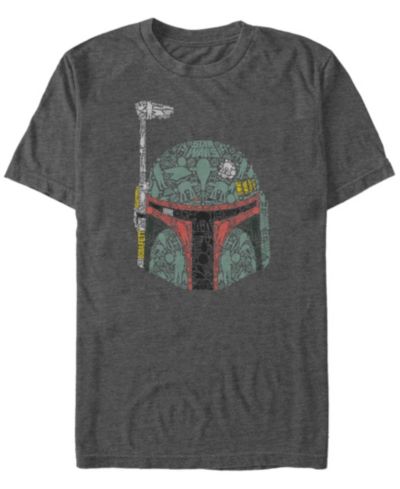 Star Wars Мужская футболка с принтом Boba Fett