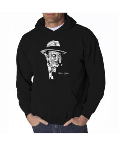 Мужское худи LA Pop Art Word Art - Al Capone - Original Gangster