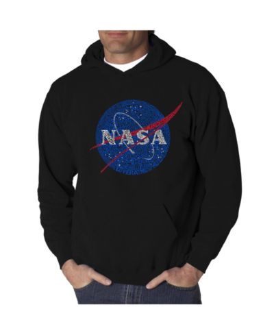 LA Pop Art Мужской худи Word Art - Nasa Meatball Logo