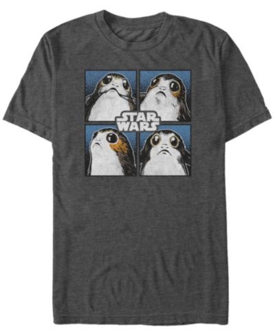 Мужская футболка Star Wars Four Square Porgs Short Sleeve