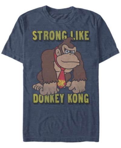 Мужская футболка Nintendo Donkey Kong Strong Like Donkey Kong с коротким рукавом