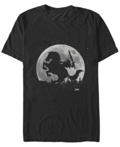 Nintendo Men's Legend of Zelda Night Rider Short Sleeve T-Shirt