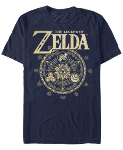 Мужская футболка Fifth Sun Nintendo Legend of Zelda Magic Circle Vector Short Sleeve