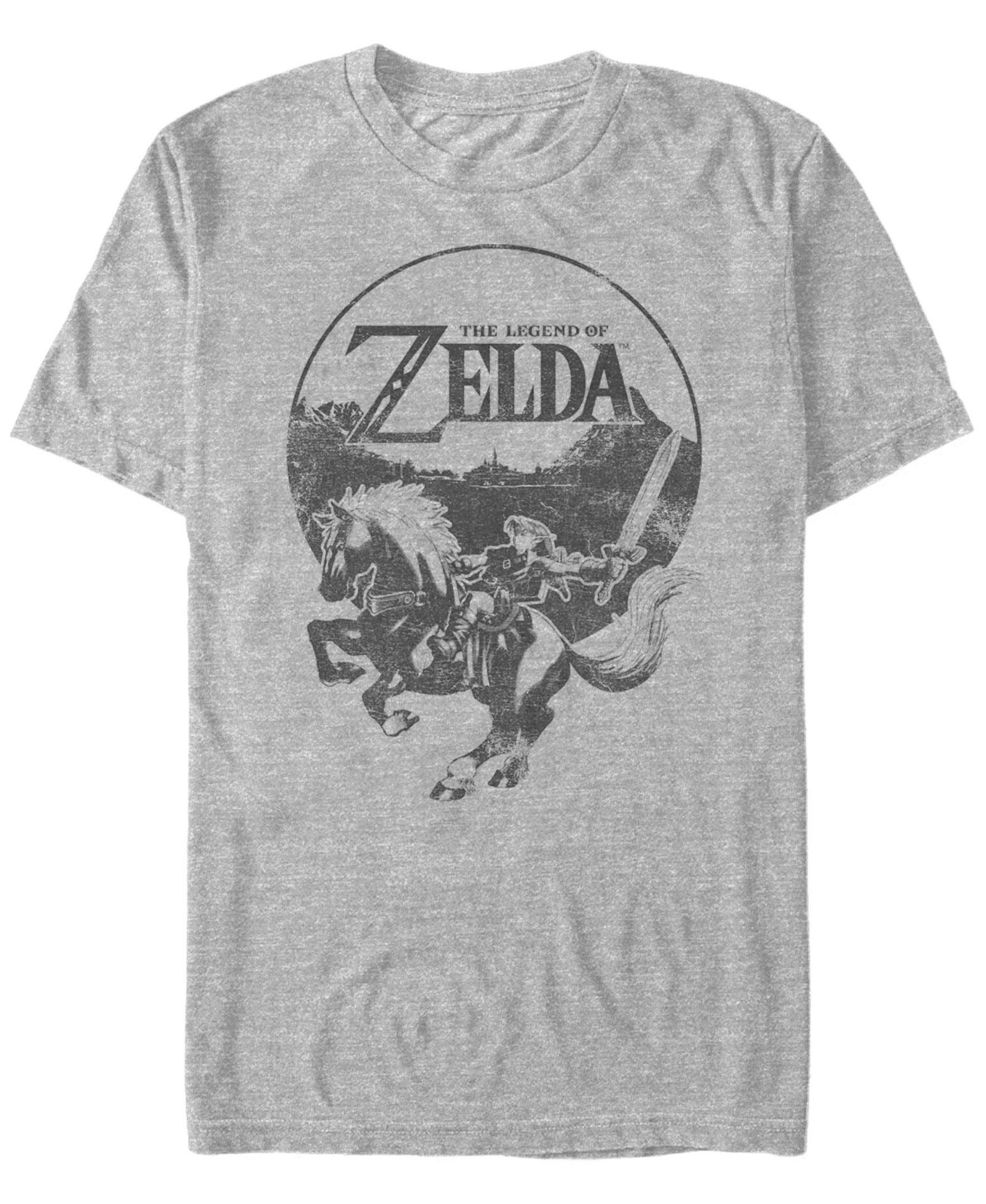 Мужская футболка Nintendo Legend of Zelda Rider Logo Short Sleeve