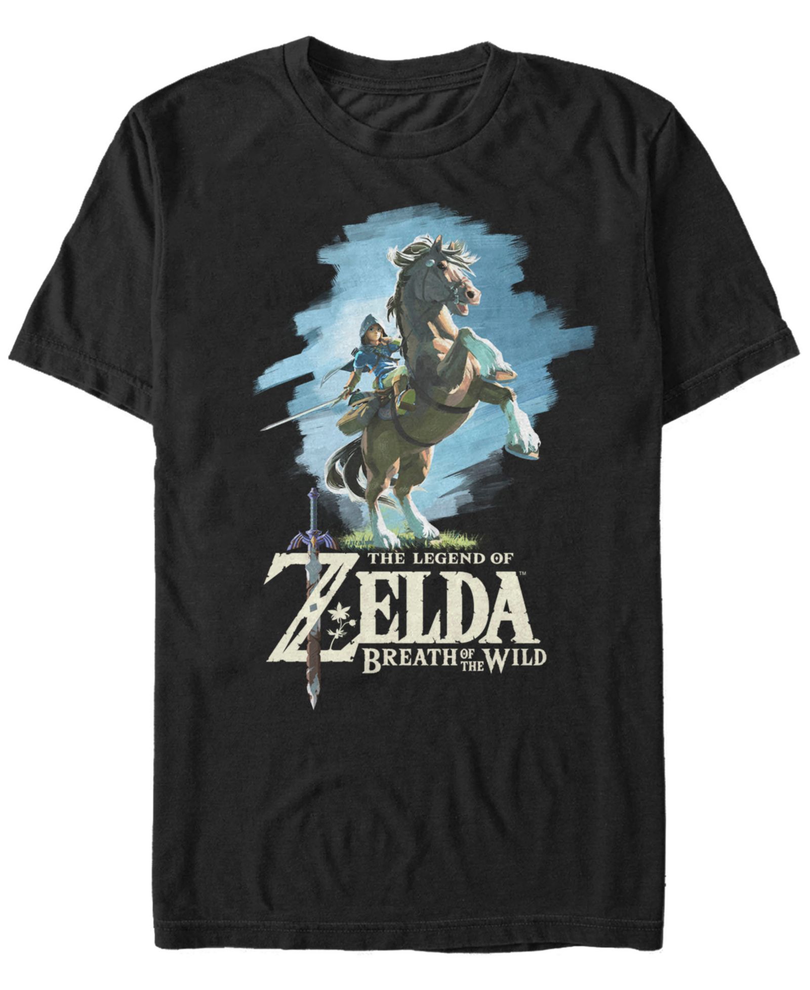 Fifth Sun Мужская футболка Nintendo Legend of Zelda Link Breath of The Wild