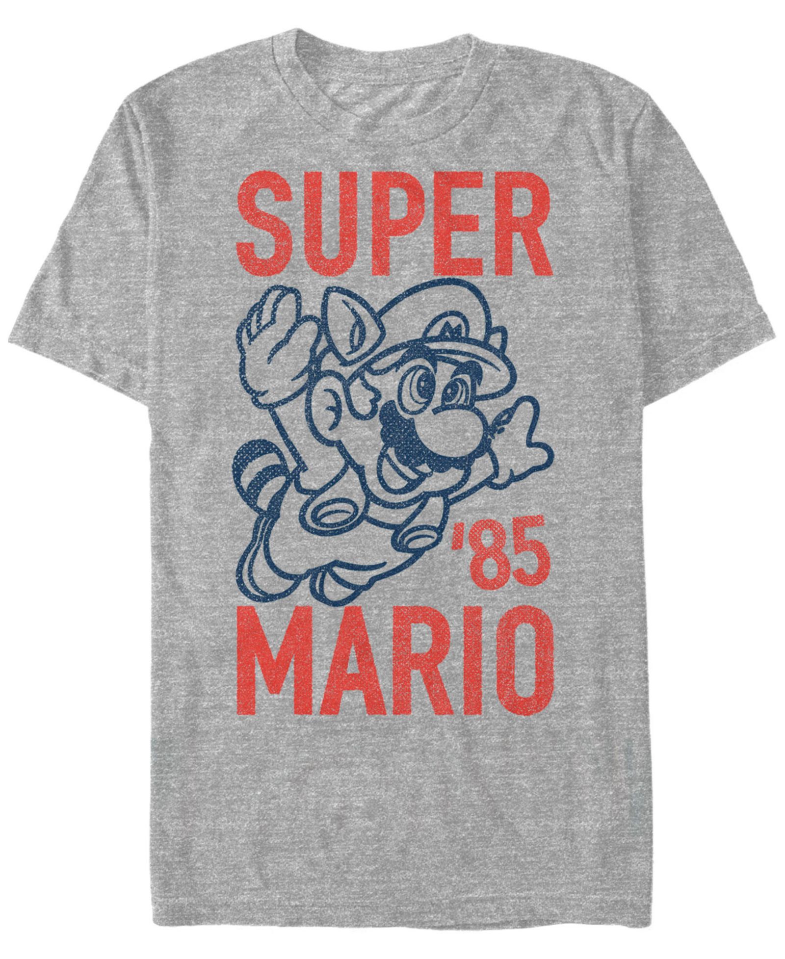 Nintendo Men's Super Mario Flying Raccoon Mario Short Sleeve T-Shirt