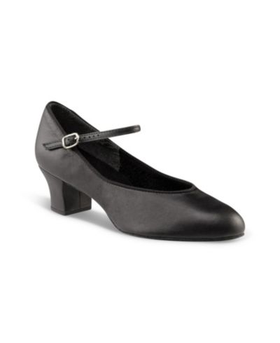 Capezio Детские туфли Footlight Character с замшевой подошвой
