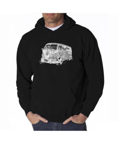 Мужское худи LA Pop Art Word Art Hooded Sweatshirt - The 70's