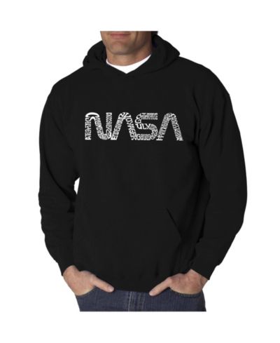 Худи LA Pop Art Men's Word Art Worm Nasa