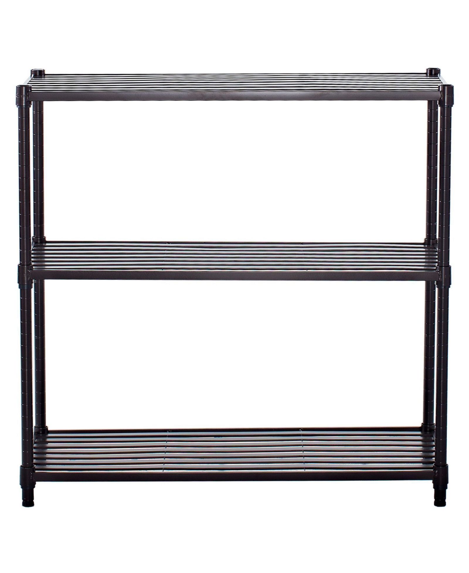 TRINITY 3-Tier Slat Shelving Rack