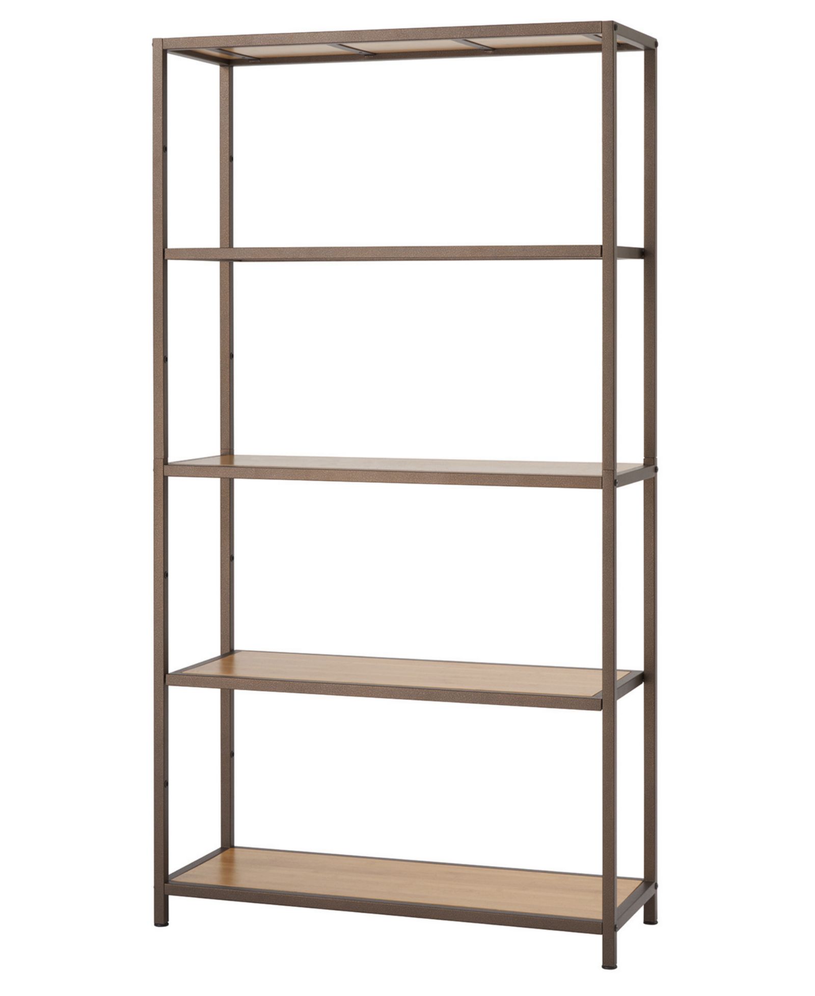 TRINITY 5-Tier Bamboo Shelving Rack