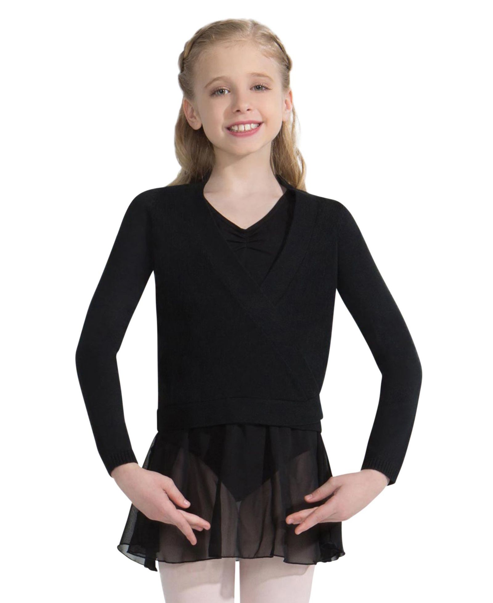 Детский джемпер с запахом Capezio